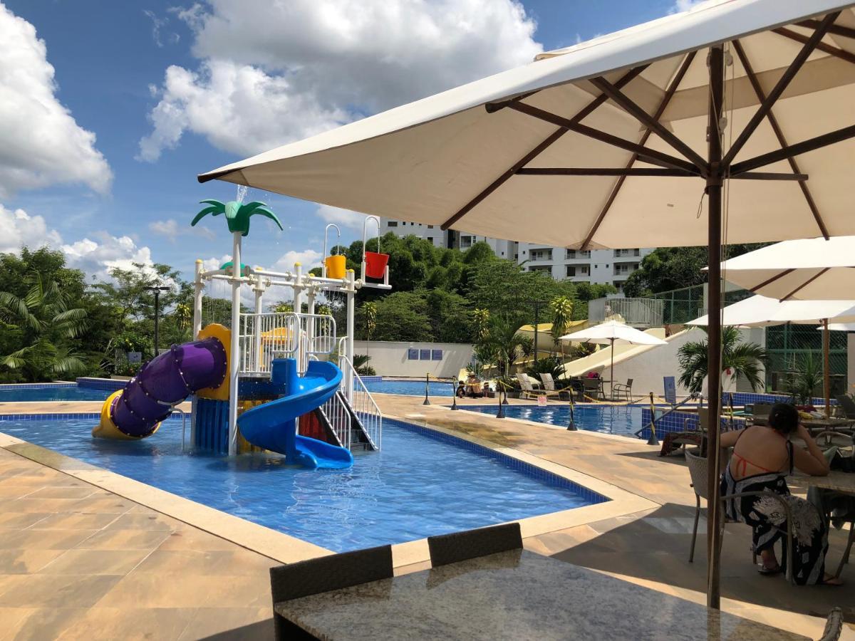 Park Veredas Do Rio Quente Flat 518 - Com Acesso Ao Rio ภายนอก รูปภาพ