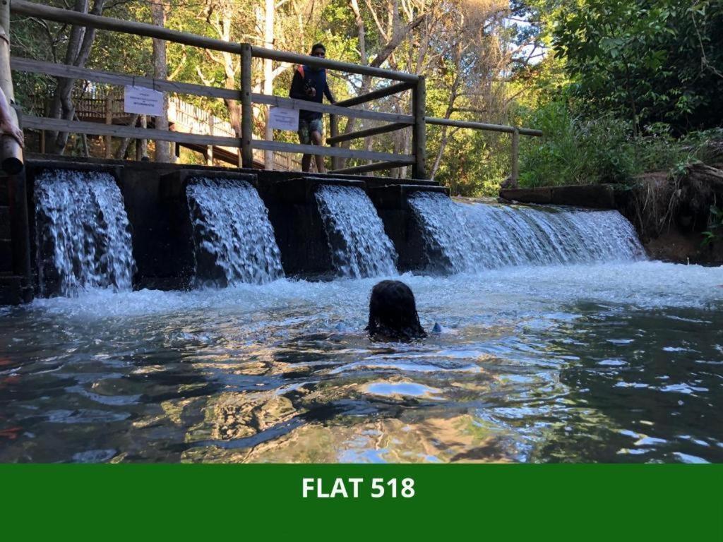 Park Veredas Do Rio Quente Flat 518 - Com Acesso Ao Rio ภายนอก รูปภาพ